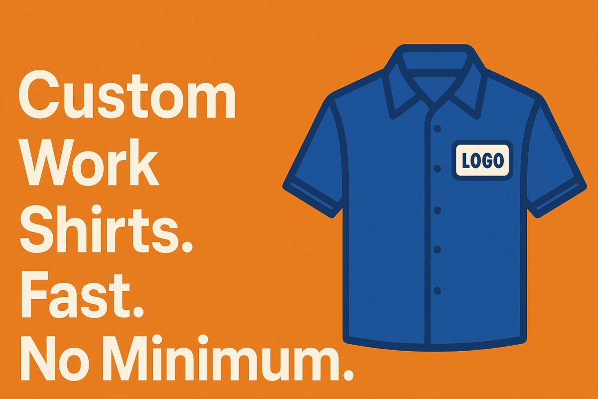 Custom Work Shirts Fast - LocalBuz