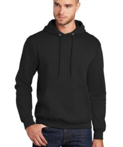 Custom Printed Mens Hoodie LocalBuz Shirts Venice FL Black Front