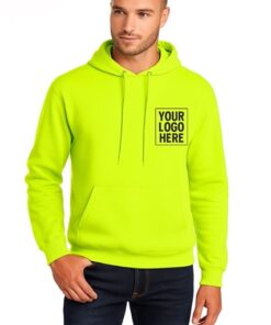 Custom Printed Mens Hoodie LocalBuz Shirts Venice FL-neon logo