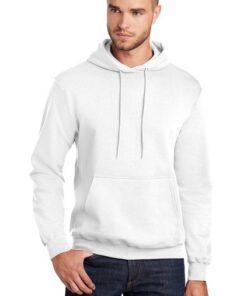 Custom Printed Mens Hoodie LocalBuz Shirts Venice FL-white Medium