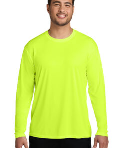 Custom Printed Long Sleeve Performance Tee Front