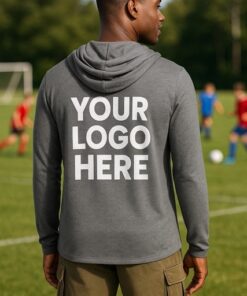 custom printed lightweight hoodie - LocalBuz Shirts Venice FL Sports Medium