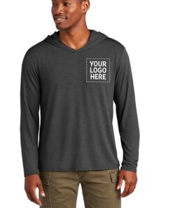 custom print lightweight hoodie - black frost-front - localbuz shirts Venice FL
