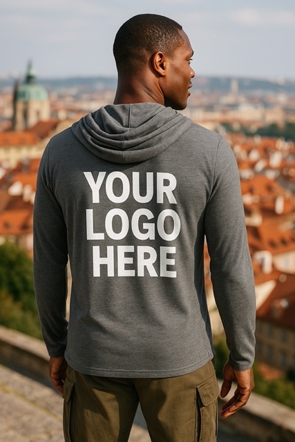 custom printed lightweight hoodie - LocalBuz Shirts Venice FL Travel Medium