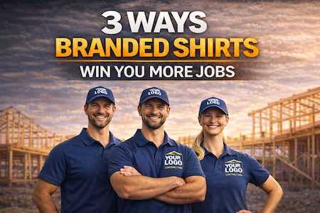 3 ways branded shirts help you win more jobs