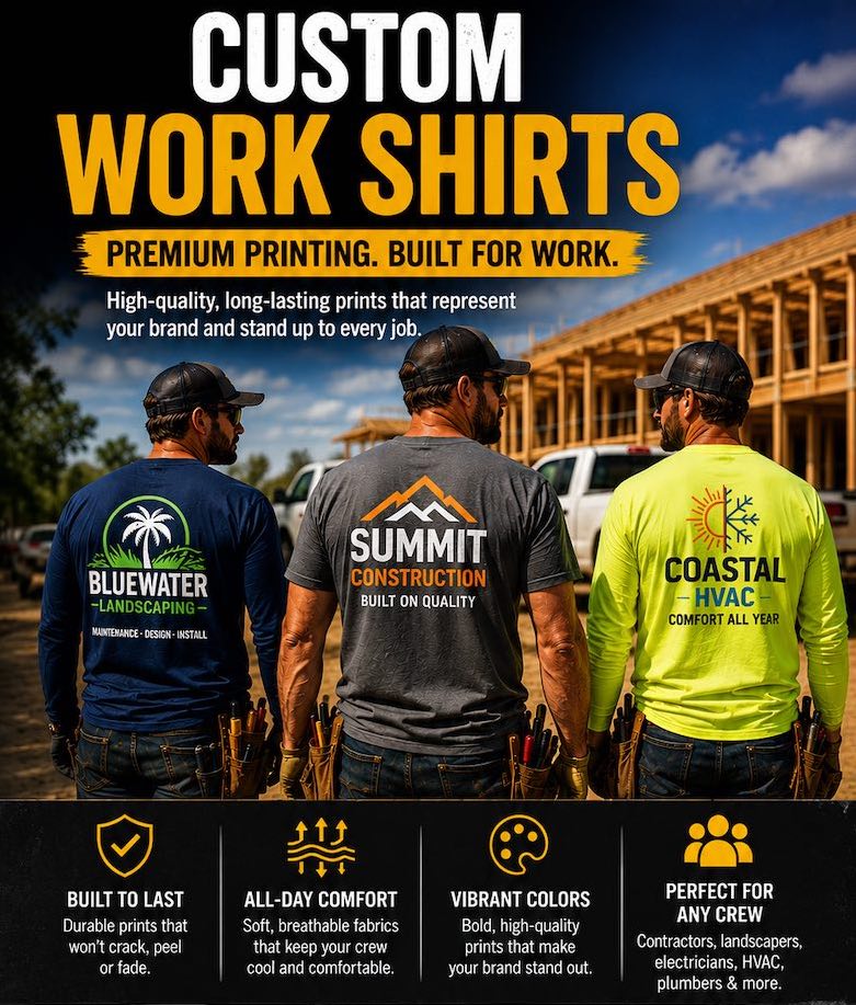 custom work shirt